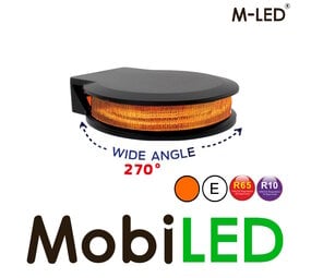 M-LED Flitser 270 graden amber lens amber M-LED Flitser 270 graden amber lens amber