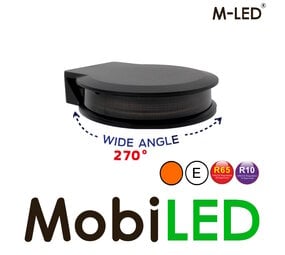 M-LED Flitser 270 graden dark look