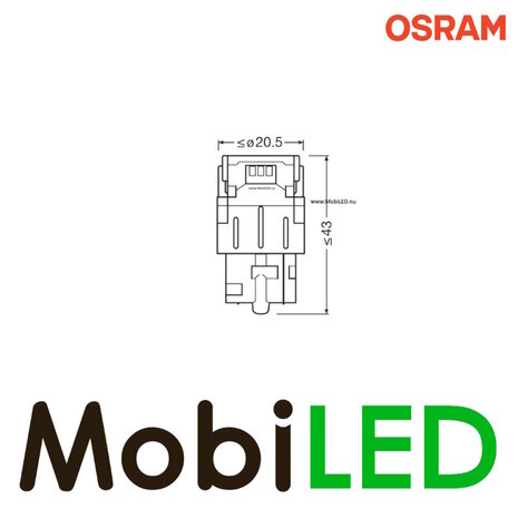 OSRAM OSRAM W21W (W3x16d) LEDriving SL Rouge