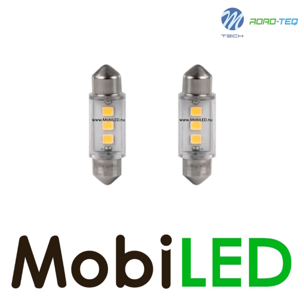 M-Tech M-Tech LB9310W Blister 2x LED L9310W C5W canbus wit M-Tech M-Tech LB9310W Blister 2x LED L9310W C5W canbus wit