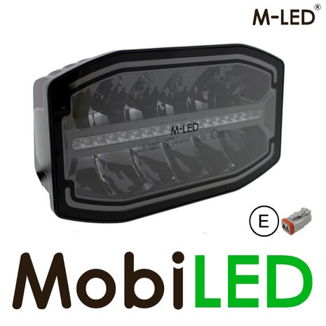 M-LED M-LED Phoenix combo avec flash feu de position ambre/blanc 9.6 pouces E-marque M-LED M-LED Phoenix combo avec flash feu de position ambre/blanc 9.6 pouces E-marque