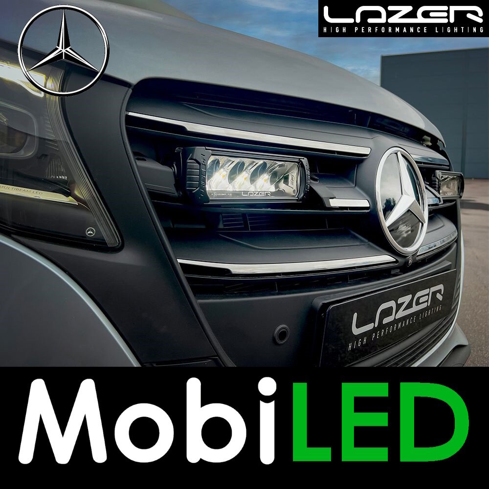 LAZER LAZER Grille set Mercedes Vito 2024+ - Wide beam LAZER LAZER Grille set Mercedes Vito 2024+ - Wide beam
