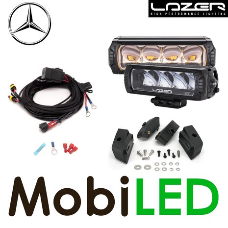 LAZER LAZER Grille set Mercedes Vito 2024+ - Wide beam LAZER LAZER Grille set Mercedes Vito 2024+ - Wide beam