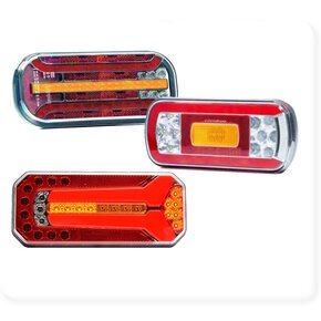 Trailer without triangle reflector Trailer without triangle reflector