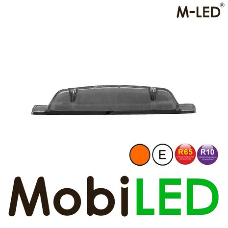 M-LED M-LED Aero Twin double burner amber/white positionlicht and flasher dark lens