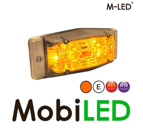M-LED Aero Twin double burner amber/white positionlicht and flasher clear lens M-LED Aero Twin double burner amber/white positionlicht and flasher clear lens