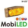 M-LED M-LED Aero Twin double burner amber/white positionlicht and flasher clear lens M-LED M-LED Aero Twin double burner amber/white positionlicht and flasher clear lens