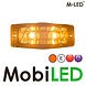 M-LED M-LED Aero Twin feu de position brûleur double feu ambre/blanc avec flash lentille transparente M-LED M-LED Aero Twin feu de position brûleur double feu ambre/blanc avec flash lentille transparente