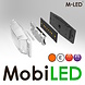 M-LED M-LED Aero Twin double burner amber/white positionlicht and flasher clear lens M-LED M-LED Aero Twin double burner amber/white positionlicht and flasher clear lens