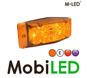 M-LED Aero Twin double burner with flasher amber lens M-LED Aero Twin double burner with flasher amber lens