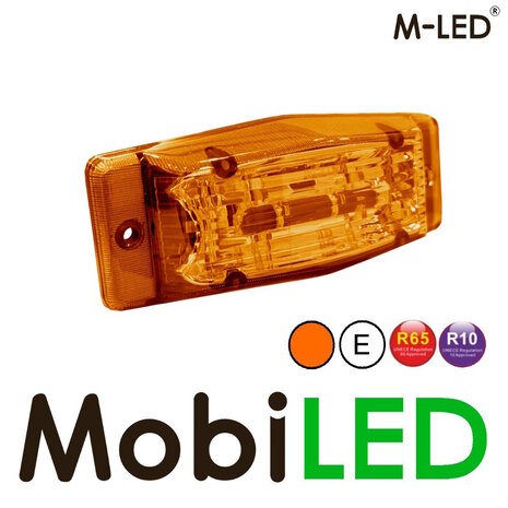M-LED M-LED Aero Twin double burner with flasher amber lens M-LED M-LED Aero Twin double burner with flasher amber lens