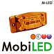 M-LED M-LED Aero Twin feu de position brûleur double avec flash lentille ambre M-LED M-LED Aero Twin feu de position brûleur double avec flash lentille ambre
