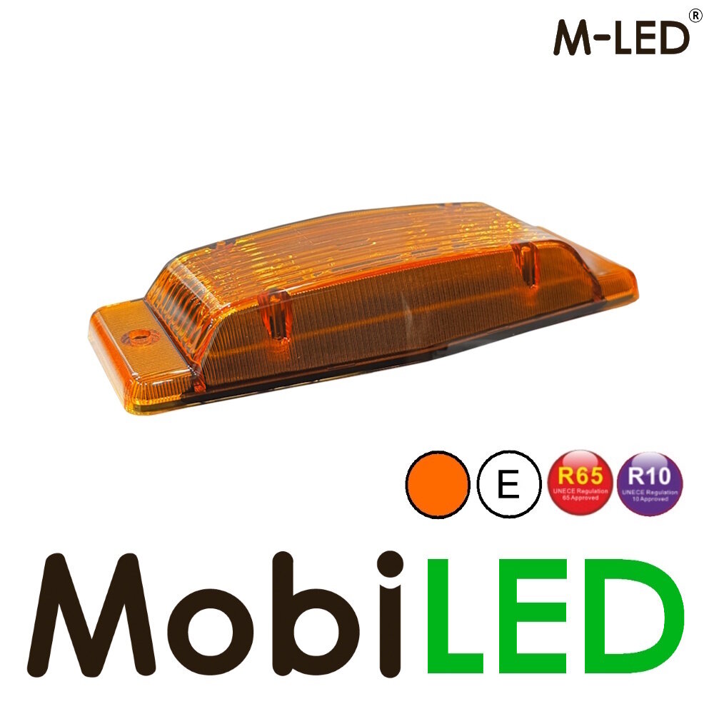 M-LED M-LED Aero Twin double burner with flasher amber lens M-LED M-LED Aero Twin double burner with flasher amber lens