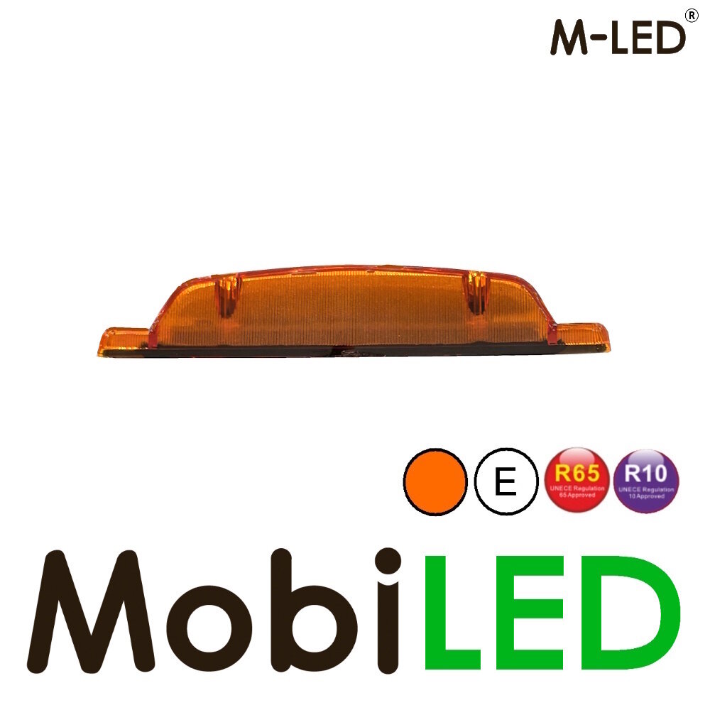 M-LED M-LED Aero Twin dubbelbrander met flitser amber lens M-LED M-LED Aero Twin dubbelbrander met flitser amber lens