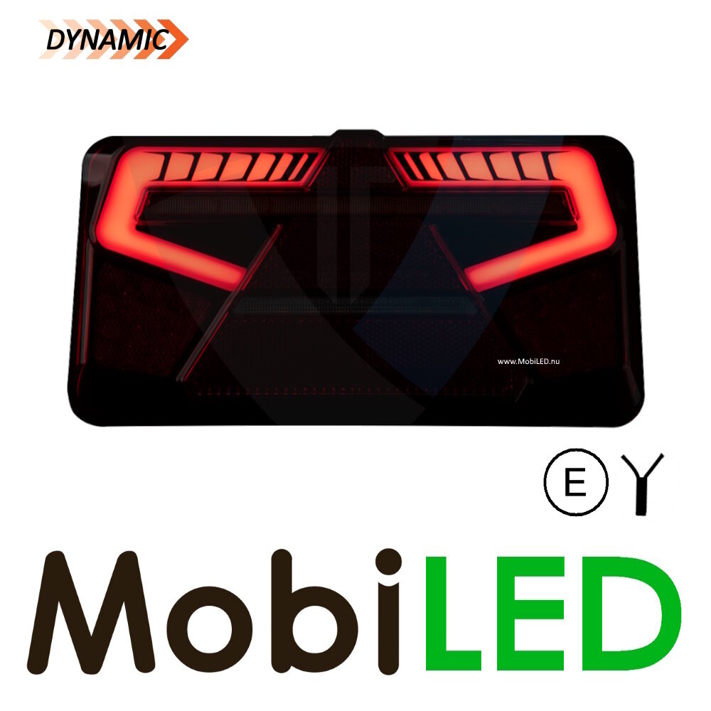 Rear light 5 functions dynamic NEON look right Rear light 5 functions dynamic NEON look right