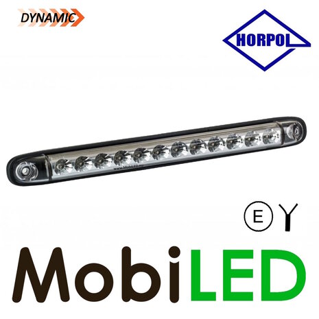 HORPOL Horpol Clignotant dynamique super mince 12–24V E-marque