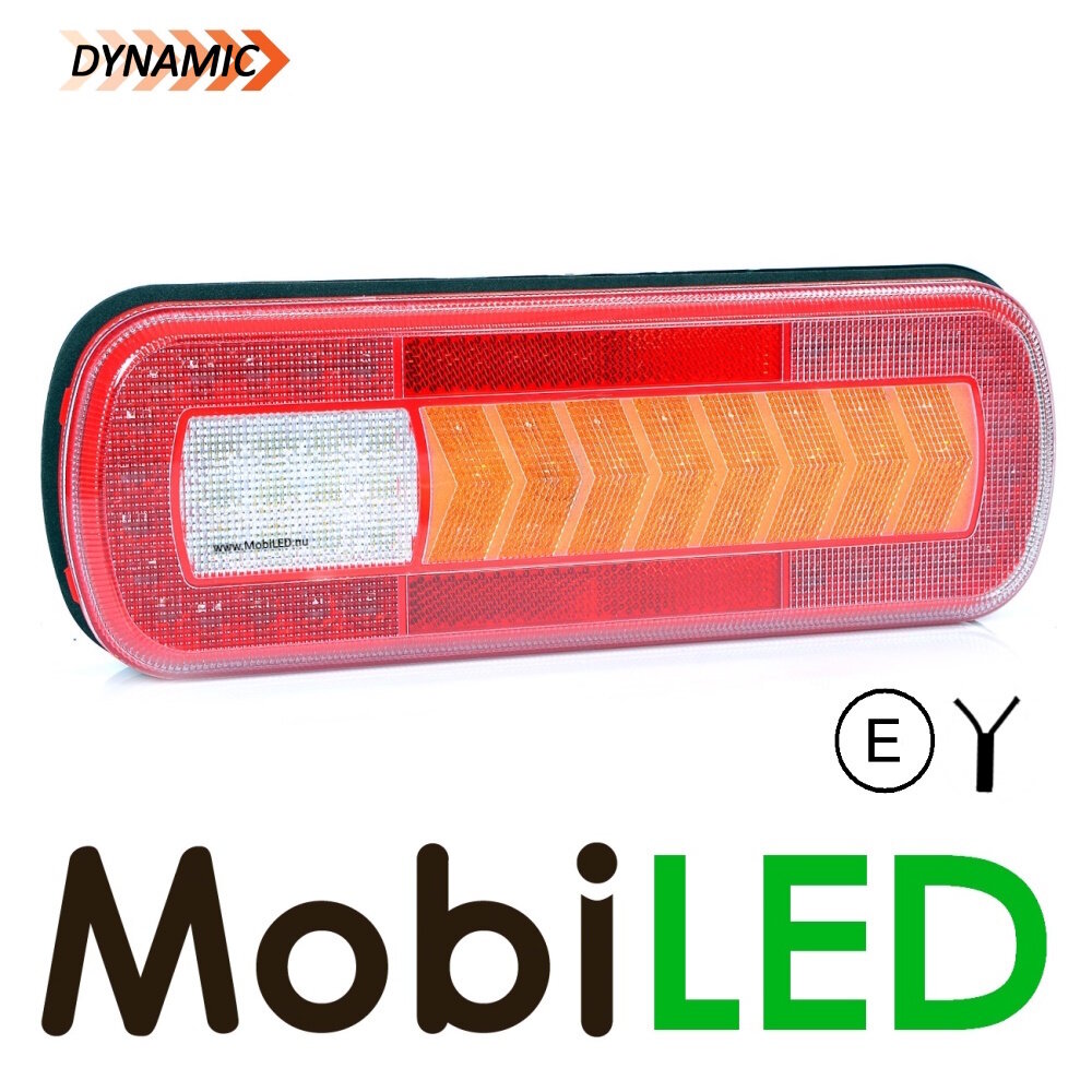 Dynamic rear light 12-24 volt 5 functions E-mark Dynamic rear light 12-24 volt 5 functions E-mark