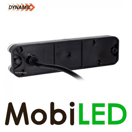 Rear light 12-24 volts 3 functions dynamic E-mark