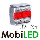 Rear light clear lens license plate lighting 12-24 volts E-mark