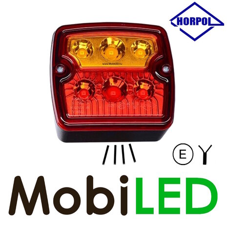 HORPOL Horpol aanhanger verlichtingsset met magneet 12-24 volt 12m kabel 7 polig E-keur HORPOL Horpol aanhanger verlichtingsset met magneet 12-24 volt 12m kabel 7 polig E-keur