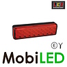 LED autolamps Rear light brake light 135RME 12-24 volt E-approved red rectangular LED autolamps Rear light brake light 135RME 12-24 volt E-approved red rectangular