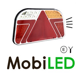 Rear light 6 functions NEON look left Rear light 6 functions NEON look left