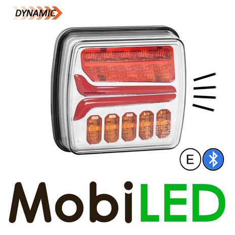 Rear light set wireless magnet 7 poles 12 volts Rear light set wireless magnet 7 poles 12 volts
