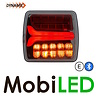 Achterlicht set draadloos magneet 7 polig 12 volt Achterlicht set draadloos magneet 7 polig 12 volt