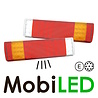 Set achterlichten 5 functies + kentekenverlichting E-keur met 7 pins connector