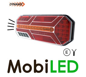 Rear light dynamic 6 functions NEON look right