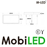 M-LED Rear light 16 LEDs 12-24 volt 3 functions E-mark cable of 1.5m M-LED Rear light 16 LEDs 12-24 volt 3 functions E-mark cable of 1.5m