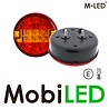 M-LED M-LED Hamburger feu arrière rond E-marque 9-33 volts 3 fonctions M-LED M-LED Hamburger feu arrière rond E-marque 9-33 volts 3 fonctions