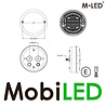 M-LED M-LED Hamburger feu arrière rond E-marque 9-33 volts 3 fonctions M-LED M-LED Hamburger feu arrière rond E-marque 9-33 volts 3 fonctions