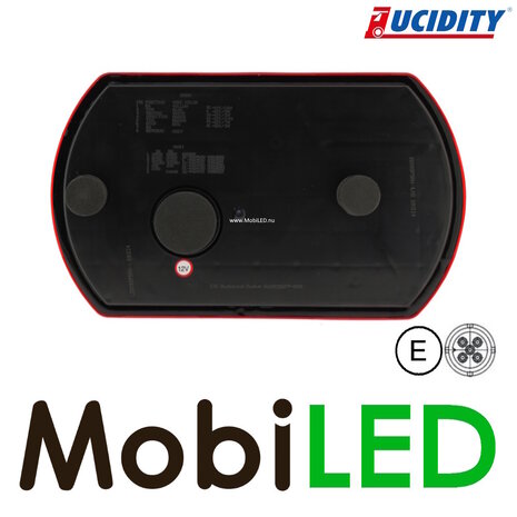 Lucidity Lucidity Rear light LED 12V 6 functions 5PIN right E-mark Lucidity Lucidity Rear light LED 12V 6 functions 5PIN right E-mark
