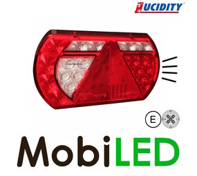 Lucidity Rear light 6 functions bayonet 12V left Lucidity Rear light 6 functions bayonet 12V left