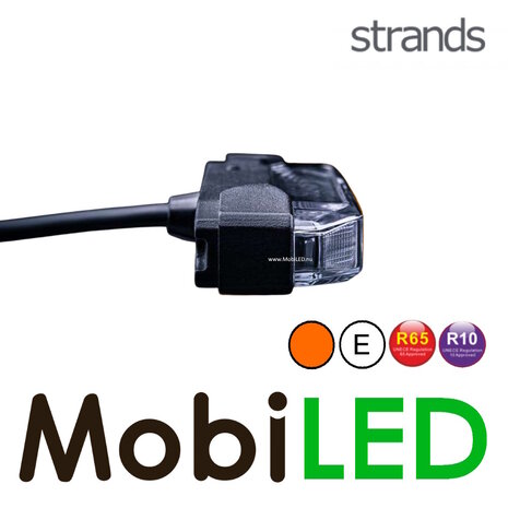 Strands Strands Firefly See Me positielicht met flitser amber dark look Strands Strands Firefly See Me positielicht met flitser amber dark look