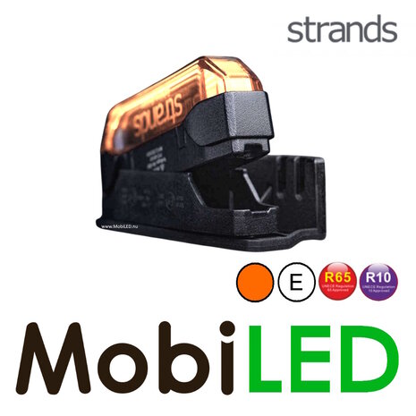 Strands Strands Feu de position Firefly See Me avec clignotant ambré dark look