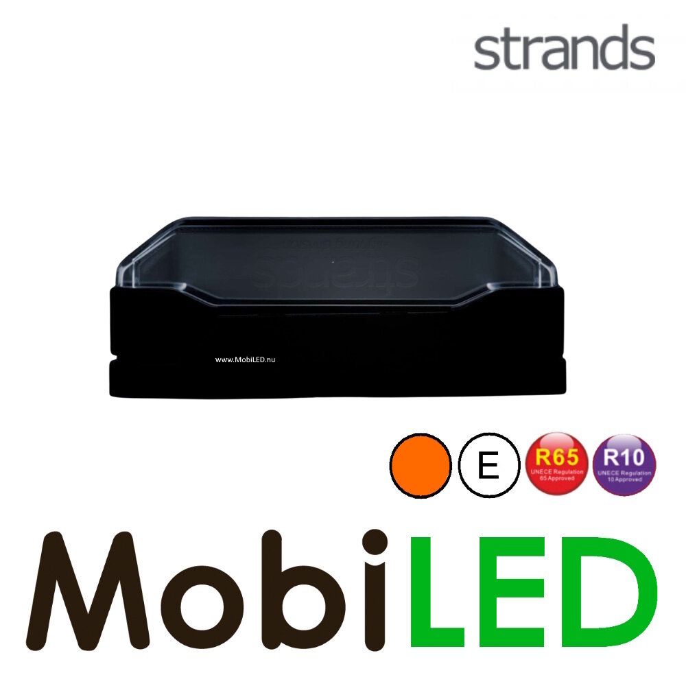 Strands Strands Firefly See Me positielicht met flitser amber dark look Strands Strands Firefly See Me positielicht met flitser amber dark look
