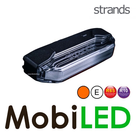 Strands Strands Firefly See Me positielicht met flitser amber dark look Strands Strands Firefly See Me positielicht met flitser amber dark look