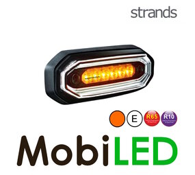 Strands FOR9T Aura positie- en flitslicht wit Strands FOR9T Aura positie- en flitslicht wit