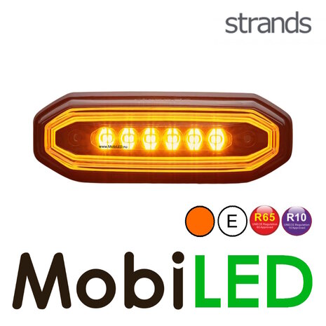 Strands Strands FOR9T Aura position and flash light amber dark look E-mark Strands Strands FOR9T Aura position and flash light amber dark look E-mark