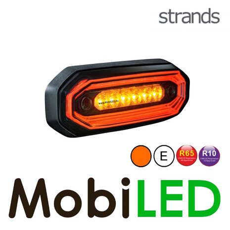 Strands Strands FOR9T Aura positie- en flitslicht rood dark look E-keur Strands Strands FOR9T Aura positie- en flitslicht rood dark look E-keur