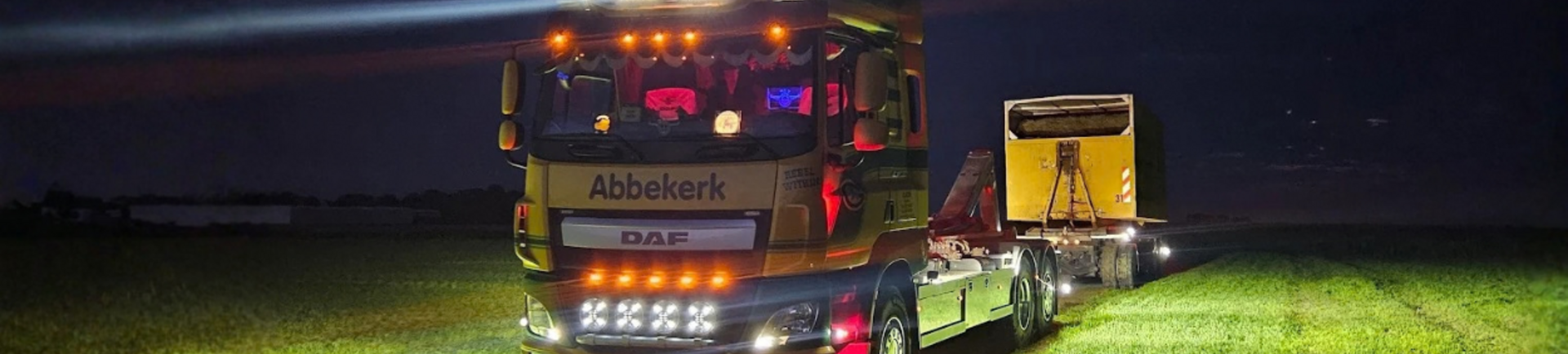 Verstralers op een vrachtwagen: wat is toegestaan?