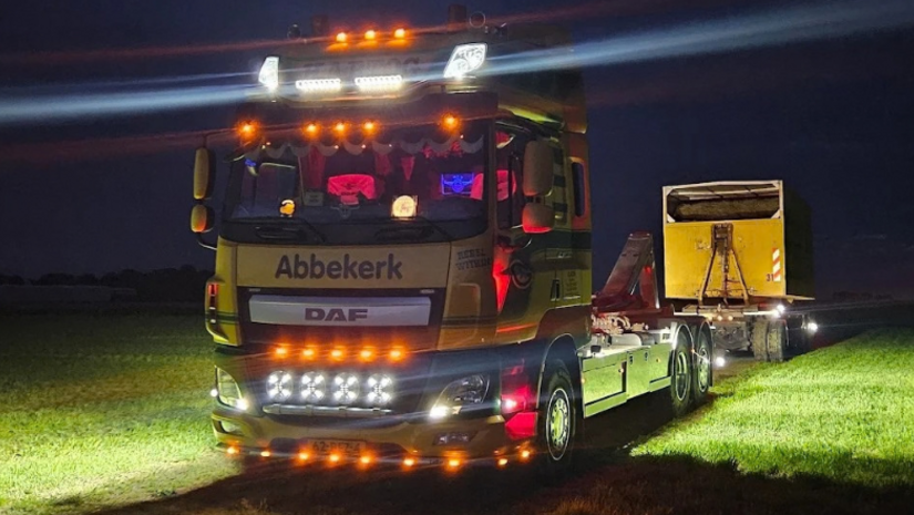 Phares longue portée sur un camion : que dit la réglementation ?