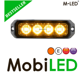 M-LED Flitser Pro 4 leds amber M-LED Flitser Pro 4 leds amber