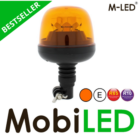 M-LED M-LED Amber beacon/flash lamp with 7 patterns E-mark