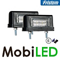 Fristom Set Kentekenverlichting Aspock zwart
