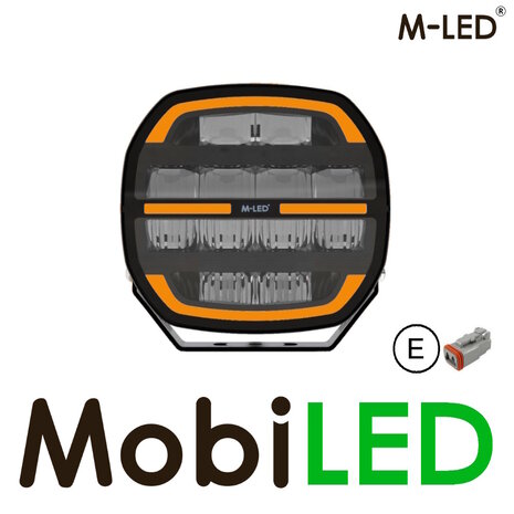 M-LED M-LED Phoenix combo with amber and white position light 5 inch E-mark M-LED M-LED Phoenix combo with amber and white position light 5 inch E-mark