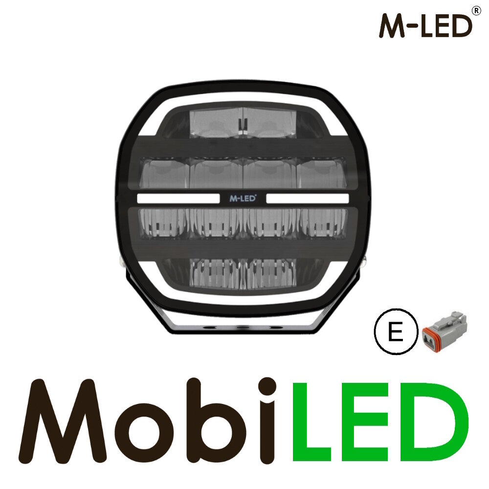 M-LED M-LED Phoenix combo met amber en wit positielicht 5 inch E-keur M-LED M-LED Phoenix combo met amber en wit positielicht 5 inch E-keur