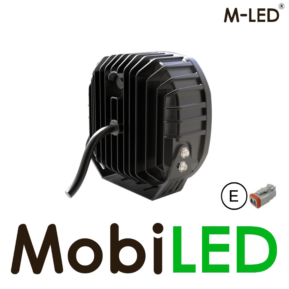 M-LED M-LED Phoenix combo avec feu de position ambre et blanc 5 pouces E-mark M-LED M-LED Phoenix combo avec feu de position ambre et blanc 5 pouces E-mark